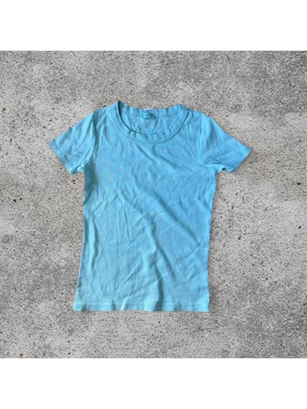 Brandy Melville light blue tshirt